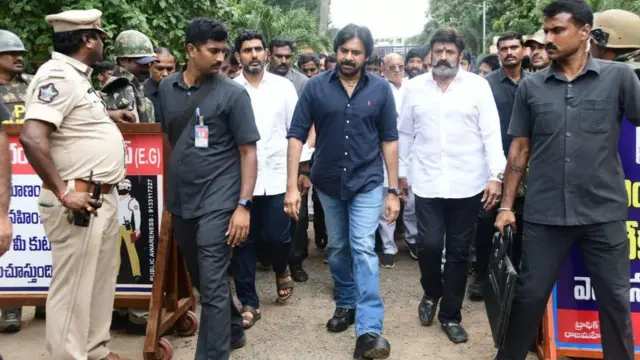 నారా లోకేశ్, పవన్ కల్యాణ్, బాలకృష్ణ