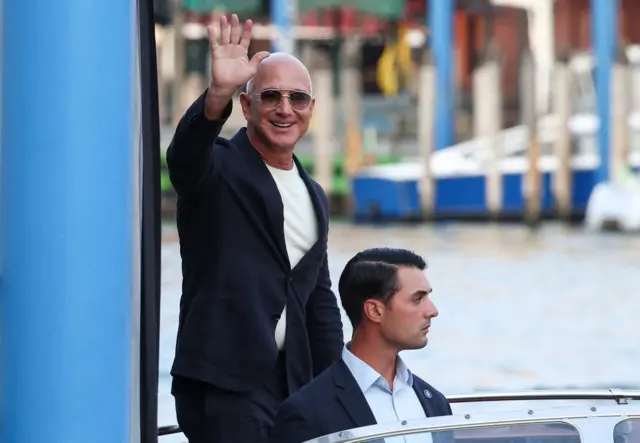 Безос в Венеции