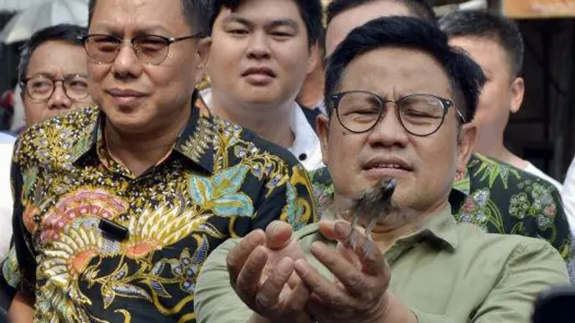 Calon wakil presiden nomor urut 1 Muhaimin Iskandar