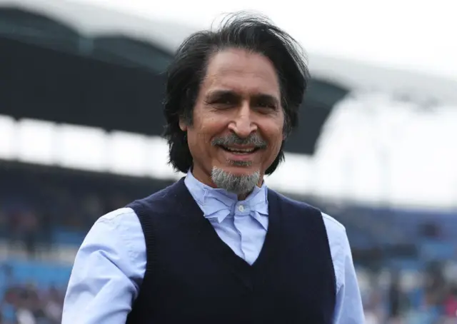 पाकिस्तान के पूर्व क्रिकेटर और कमेंटेटर रमीज हसन राजा