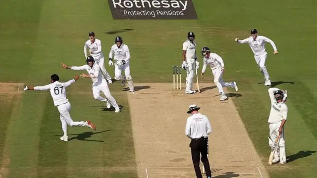 మొహమ్మద్ సిరాజ్ అవుటైన క్షణం