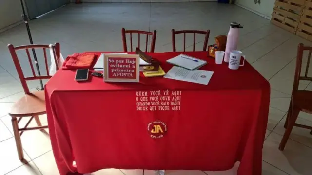  "Só por hoje evitarei a primeira aposta"