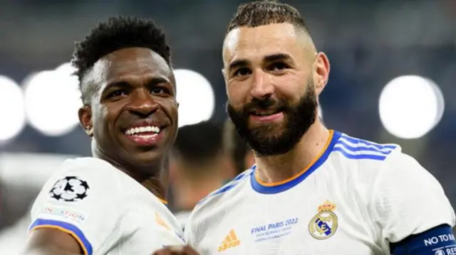 Vinicius and Benzema