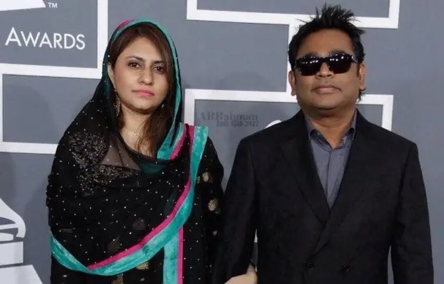 اے آر رحمان اور سائرہ بانو