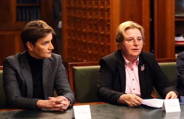 Ana Brnabić i Zagorka Dolovac