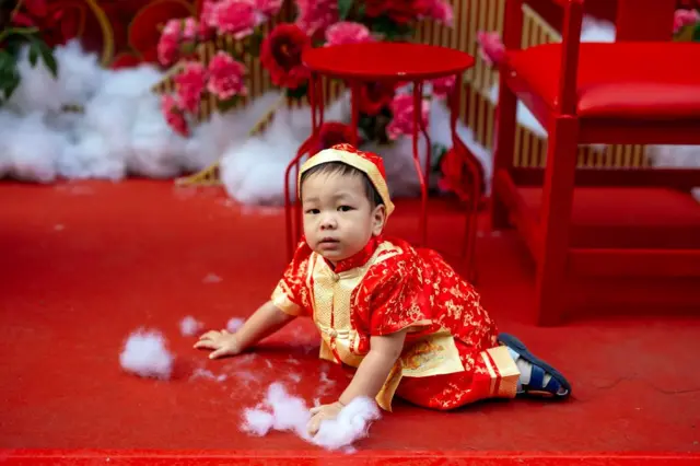 د یو چینایي ماشوم انځور