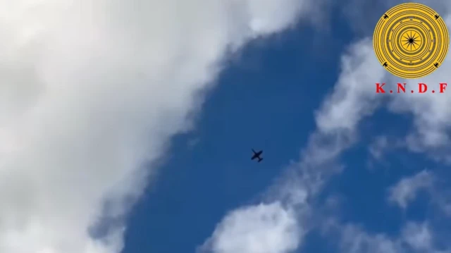 စစ်ကောင်စီတပ်ရဲ့ တိုက်လေယာဉ် တစ်စီးကို ပစ်ချနိုင်ခဲ့တယ်လို့ KNDF က ထုတ်ပြန်