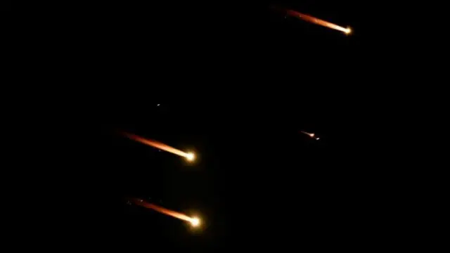 ከኢራን ወደ እስራኤል የተወነጨፉ ባሌስቲክ ሚሳዔሎች