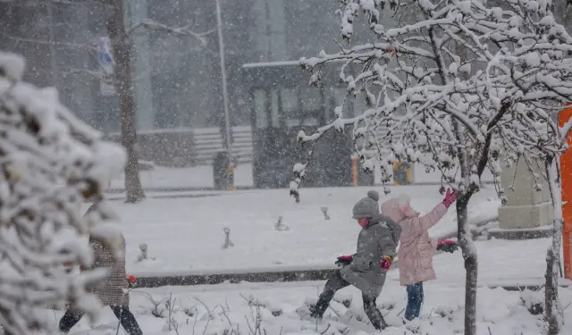 برفباری در دوشنبه