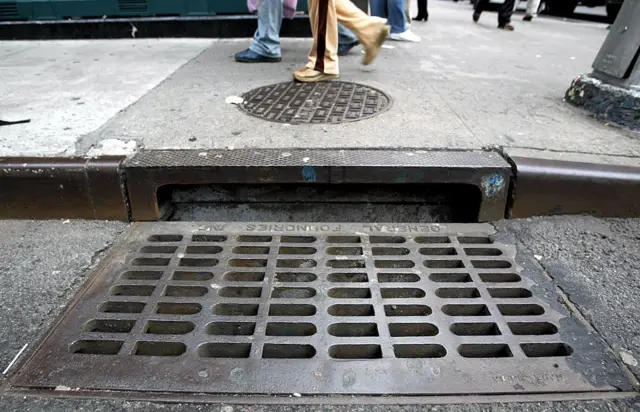 Alcantarilla en Nueva York