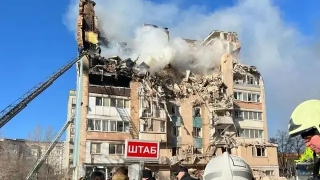 Зруйнований будинок у Тернополі 