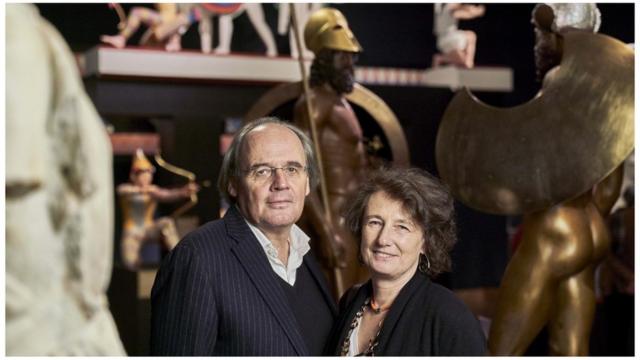 Vinzenz Brinkmann e sua esposa Ulrike Koch Brinkmann, reconstruíram mais de 60 estátuas
