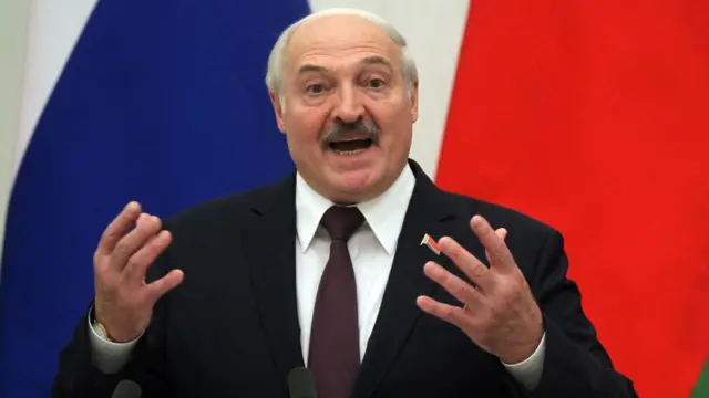 Belarussian President Alexander Lukashenko.