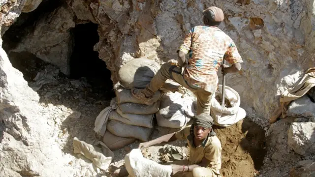 Artisans des mines de cobalt