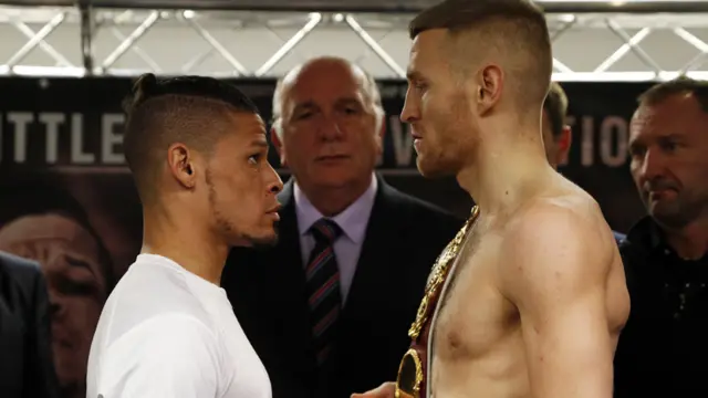 Orlando Cruz y Terry Flanagan