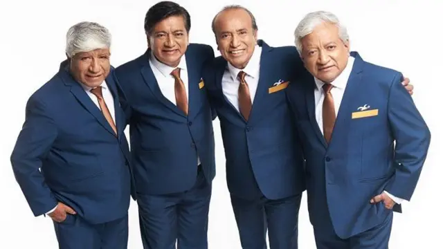 Los músicos del grupo Agua Marina, en una imagen promocional. 