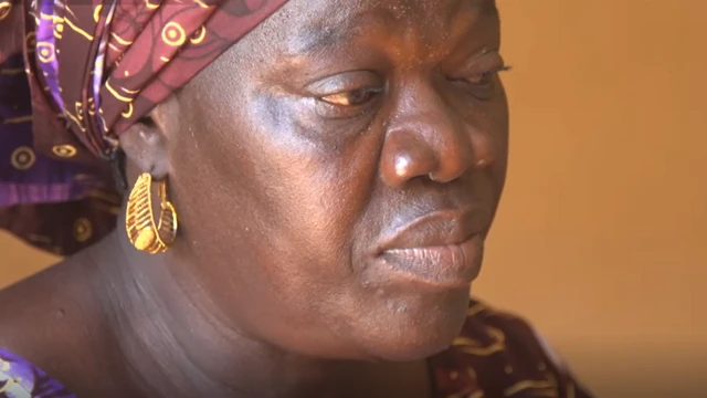 La rescapée Mariama Diouf.