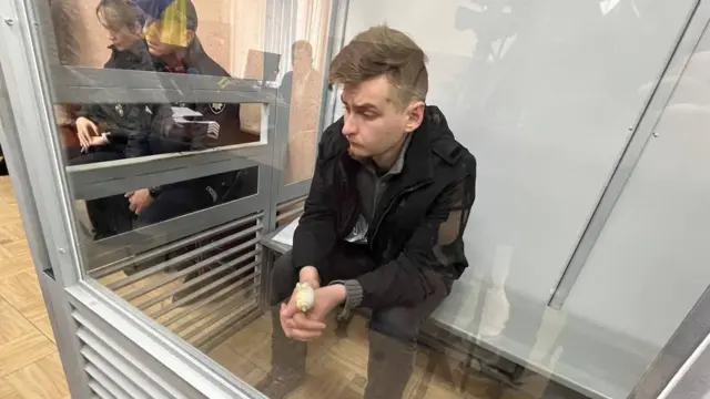 Затриманий за вбивство військового ТЦК Юрія Бондаренка в залі Львівського суду