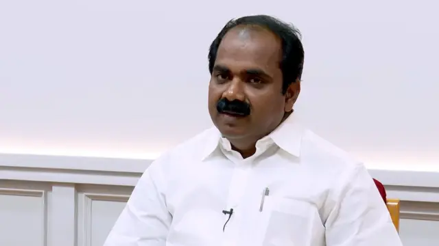 சுற்றுச்சூழல் அமைச்சர் மெய்யநாதன்