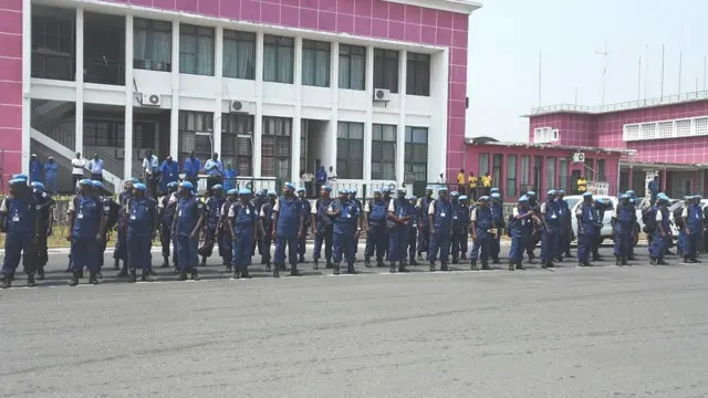 Abapoli b'Uburundi ni bamwe mu bashinzwe umutekano muri Centrefrique