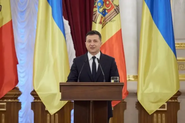 Ukrayna Devlet Başkanı Volodimir Zelenskiy
