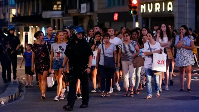 напад у Барселоні