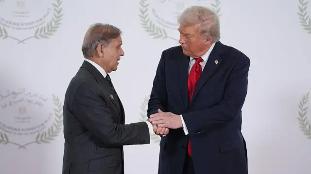 शहबाज़ शरीफ़ और ट्रंप