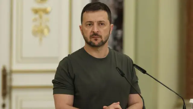 Ukraine President Volodymyr Zelensky