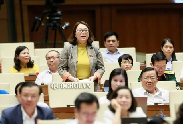 Đại biểu Quốc hội Phạm Thị Minh Hiền- Đoàn đại biểu Quốc hội tỉnh Phú Yên.