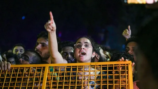 छात्रों का प्रदर्शन