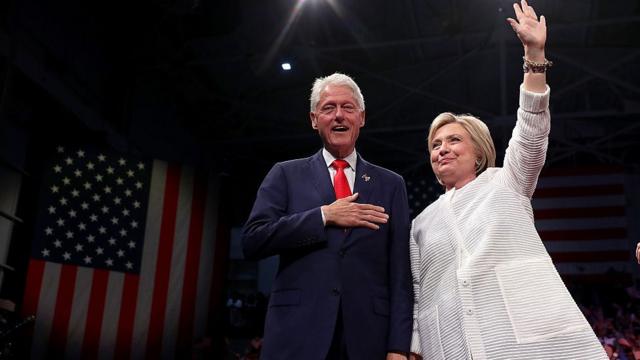 Billl y Hillary Clinton