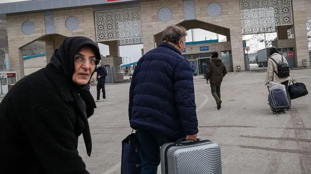 तुर्की-ईरान सीमा पर स्थित वान प्रांत का बॉर्डर