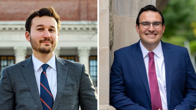 Os pesquisadores Andrew O'Donohue e Fernando Bizzarro