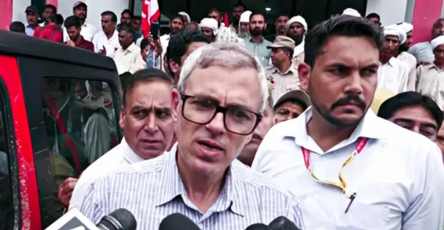 தேசிய மாநாட்டு கட்சியின் துணைத் தலைவர் ஒமர் அப்துல்லா