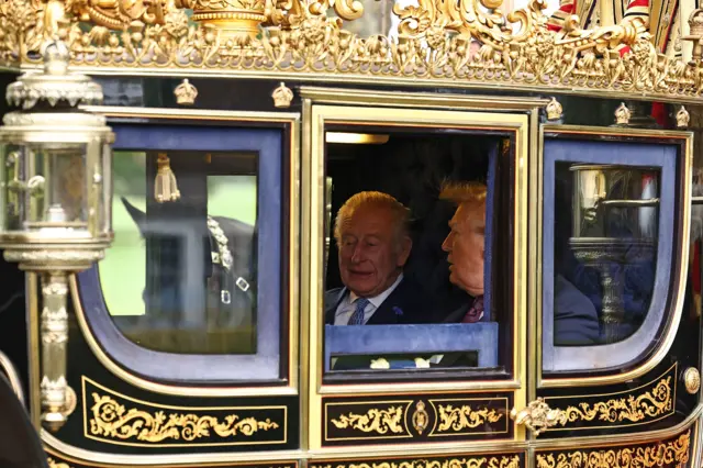 ټرمپ او پاچا چارلز