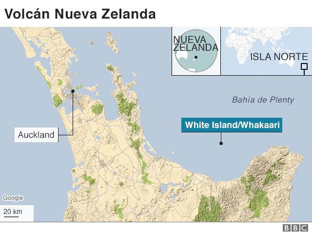 mapa de la isla norte
