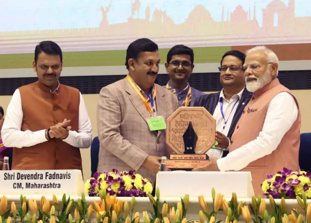 अखिल भारतीय मराठी साहित्य संमेलनात पंतप्रधान नरेंद्र मोदी