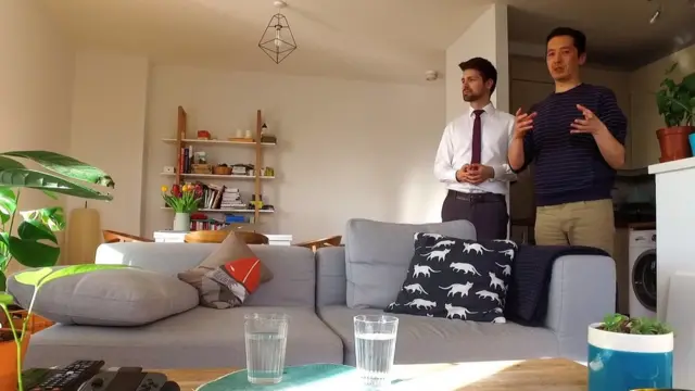 Christian en su casa