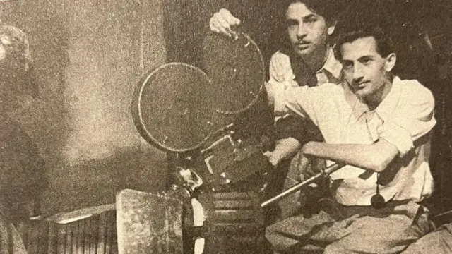 आवारा को निर्देशित करते हुए राज कपूर