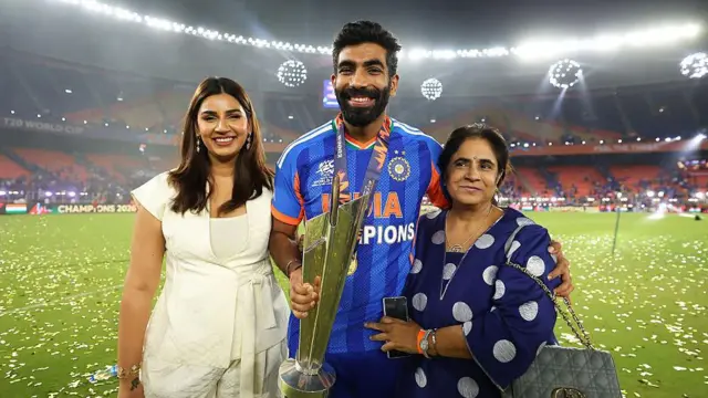 బుమ్రా ఆనందం, అహ్మదాబాద్