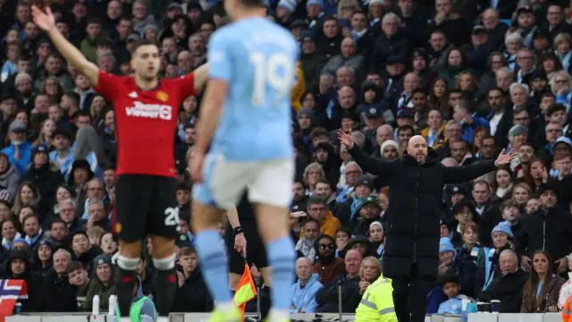 مسابقه منچستر یونایتد و منچستر سیتی