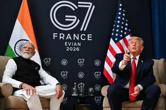 જી-7, મોદી, ટ્રમ્પ, અમેરિકા, ભારત, બીબીસી, ગુજરાતી, ફ્રાંસ, સમાચાર, ન્યૂઝ