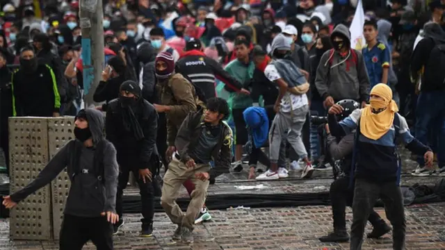 protestas Colombia
