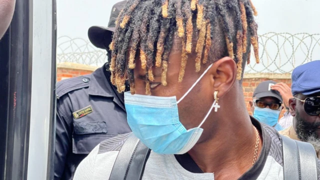 Arrival of Black stars for Kumasi, venue of di match wit Nigeria