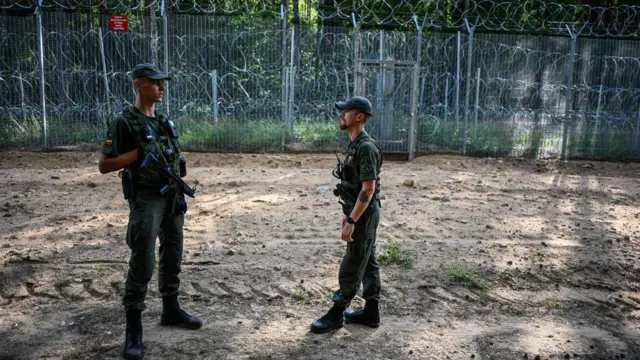 Литовские пограничники 