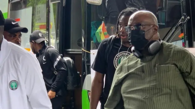 Ghana vs Nigeria play off: Super Eagles squad arrive Kumasi to clash Black Stars - Fotos