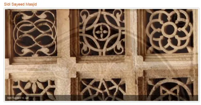 मोदी, अबे, सिदी सईद मस्जिद