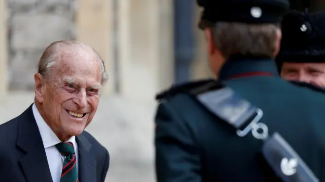 El príncipe Felipe, duque de Edimburgo