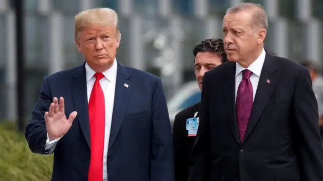 Donald Trump ve Recep Tayyip Erdoğan