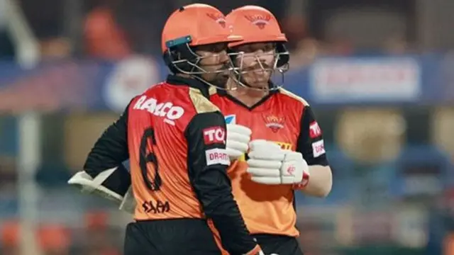 डेविड वॉर्नर और ऋद्धिमान साहा